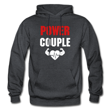 Carica l&#39;immagine nel visualizzatore di Gallery, Power Couple Hoodies - charcoal gray
