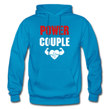 Carica l&#39;immagine nel visualizzatore di Gallery, Power Couple Hoodies - turquoise
