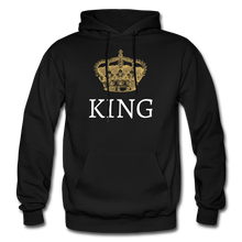 Carica l&#39;immagine nel visualizzatore di Gallery, King and Queen Hoodies - black
