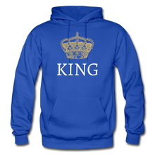 Carica l&#39;immagine nel visualizzatore di Gallery, King and Queen Hoodies - royal blue
