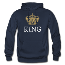 Carica l&#39;immagine nel visualizzatore di Gallery, King and Queen Hoodies - navy
