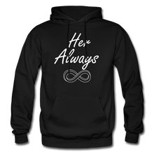 Cargar imagen en el visor de la galería, Her Always 2 Adult Hoodie - black
