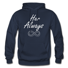 Cargar imagen en el visor de la galería, Her Always 2 Adult Hoodie - navy
