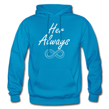 Cargar imagen en el visor de la galería, Her Always 2 Adult Hoodie - turquoise
