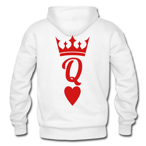 K and Q of Hearts Matching Hoodies