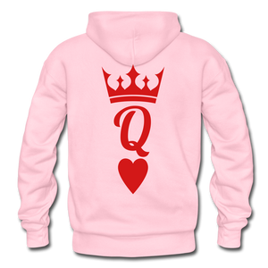 K and Q of Hearts Matching Hoodies