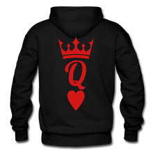 Carica l&#39;immagine nel visualizzatore di Gallery, K and Q of Hearts Matching Hoodies
