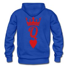 Carica l&#39;immagine nel visualizzatore di Gallery, K and Q of Hearts Matching Hoodies
