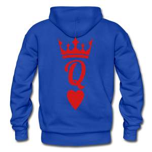 K and Q of Hearts Matching Hoodies