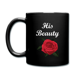 RIGHT - His Beauty Mug - black