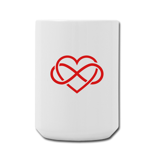 I love you most Mug 15 oz - white