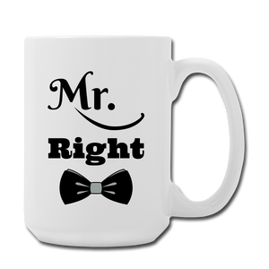 Mr. Right/Mrs. Always Right Mugs