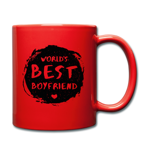 RIGHT - World's Best Boyfriend Mug - red