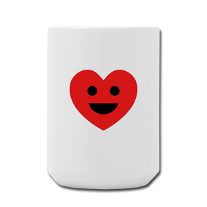 You Make My Heart So Happy Mug 15 oz - white