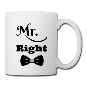 Mr. Right/Mrs. Always Right Mugs