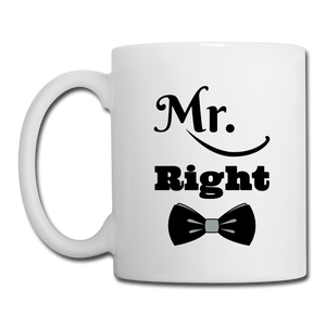 Mr. Right/Mrs. Always Right Mugs