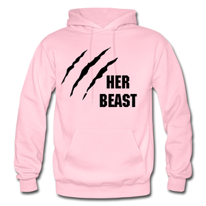 ACTUALLY RIGHT - Her Beast Hoodie - light pink