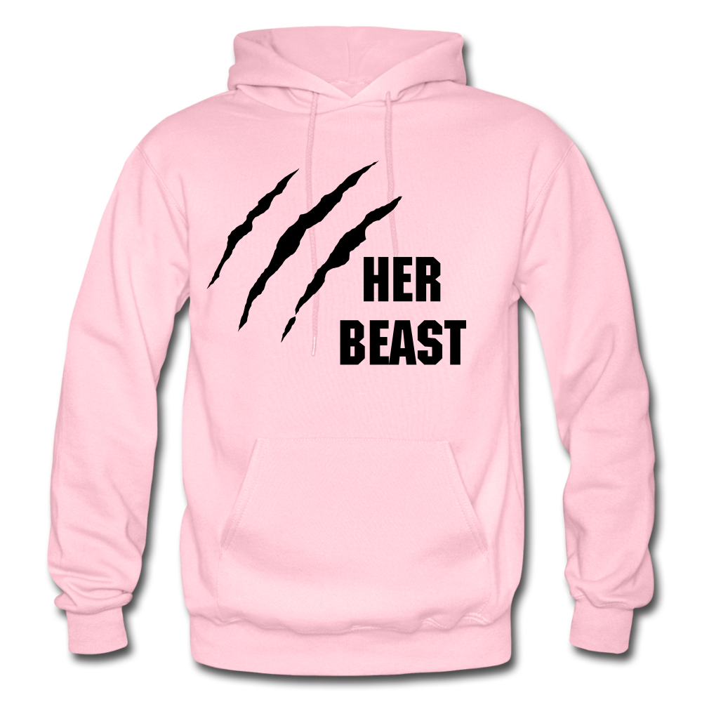 ACTUALLY RIGHT - Her Beast Hoodie - light pink