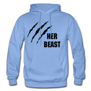 ACTUALLY RIGHT - Her Beast Hoodie - carolina blue