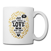 Carica l&#39;immagine nel visualizzatore di Gallery, RIGHT - All You Need is Love Mug - white
