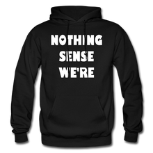 Cargar imagen en el visor de la galería, Nothing Makes Sense When We&#39;re Apart Matching Hoodies - black
