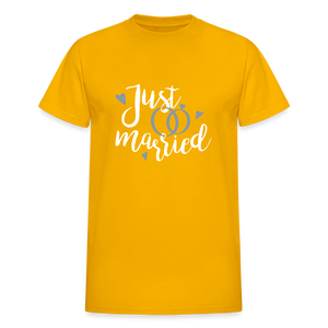 Just Married Matching T-Shirts